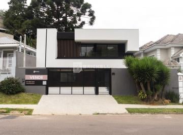 Casa · 371m² · 4 Quartos · 6 Vagas · Casa de 371m² à Venda em Mercês, Curitiba – 4 Suítes, 5 Banheiros