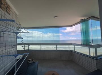 Apartamento · 85m² · 2 Quartos · 2 Vagas · Apto de 2 Dorm c/ 1 SUÍTE,  sacada, VISTA MAR, 85,00 m² de área útil. Bairro: JARDIM REAL.