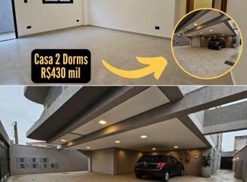 Casa · 61m² · 2 Quartos · 1 Vaga · Casa térrea com quintal em condominio a venda Praia Grande
