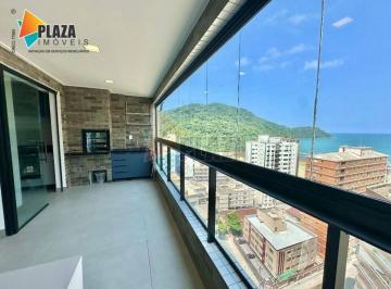 Apartamento · 83m² · 2 Quartos · 1 Vaga · Apartamento com 2 dormitórios para alugar, 83 m² por R$ 7.000,00/mês - Canto do Forte - Praia Grande
