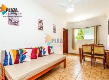 Apartamento · 43m² · 1 Quarto · 1 Vaga · Apartamento mobiliado, Canto do Forte, Praia Grande.