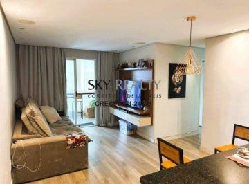 Apartamento · 75m² · 3 Quartos · 2 Vagas · APARTAMENTO 3 DORMITORIOS A VENDA NO REFUGIO MARAJOARA, INTERLAGOS, SP