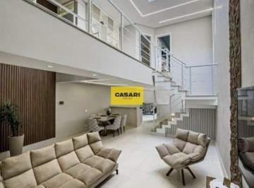 Casa · 179m² · 3 Quartos · 4 Vagas · Sobrado Residencial à Venda em Nova Petrópolis, São Bernardo do Campo — Financiamento Aceito