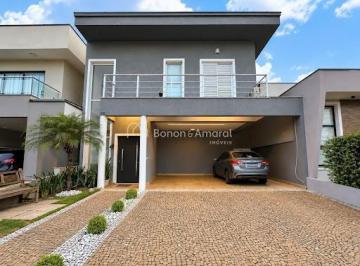 Casa · 235m² · 3 Quartos · 4 Vagas · Sobrado com 3 suítes, escritório no Reserva Real, Paulínia