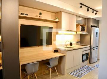 Sobre o imóvel: Studio moderno, completo e pronto para morar, localizado entre o · Apartamento à Venda - Brooklin, 1 Quarto, 33 m² - São Paulo