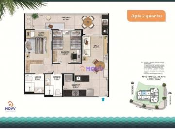 41fe46ca3db8e447ae74c78edc595f61fd8712fa · Apartamento com 2 dormitórios à venda, 63 m² por R$ 590.000,00 - Santo Antônio - Niterói/RJ