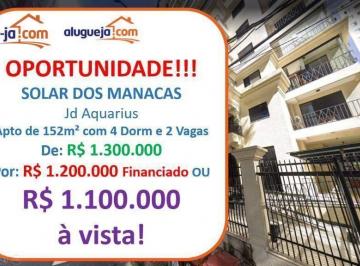 e638bad54eaf0749f4a50cfbd85e7b54723c9350 · Apartamento com 4 dormitórios à venda, 153 m² por R$ 1.100.000 - Jardim Aquarius - São José dos Camp
