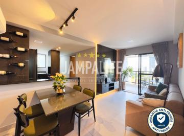 Apartamento · 61m² · 2 Quartos · 2 Vagas · 2 Quartos no Jardim Oceania (projetados de alto padrão, vista mar, área de lazer)