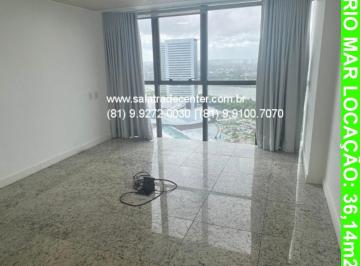 Foto 01 · Sala comercial à venda ou locação no Pina, Recife-PE: 1 sala, 1 banheiro, 1 vaga, 36,14m² no Empresa