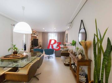 05c4a56e0bd1217c8fb717110a2aa3bf6f7070cb · Apartamento à venda, 97 m² por R$ 695.000,00 - José Menino - Santos/SP