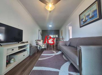 151e0070963b1b0e49790bb14e8da19dc65772be · Apartamento à venda, 85 m² por R$ 890.000,00 - Boqueirão - Santos/SP