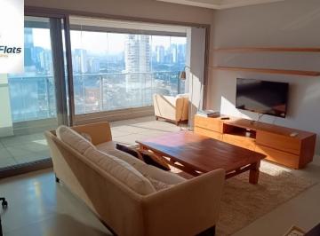 Foto 01 · Apartamento Para Locação no Brooklin Com 2 Suítes e 2 Vagas - Mobiliado