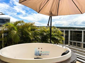 Apartamento de 1 quarto, Brasília · Cobertura Noroeste Mobiliada Vista Livre para o parque de canto 97m² Hidromassagem 2 Vagas