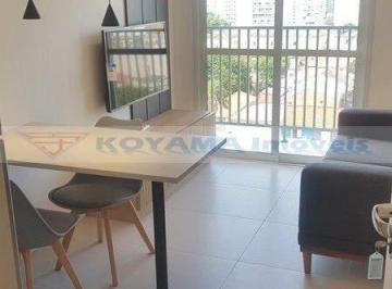 Apartamento · 37m² · 2 Quartos · Apartamento 2 quartos mobiliado para aluguel na Chácara Inglesa, São Paulo – 36,93 m²