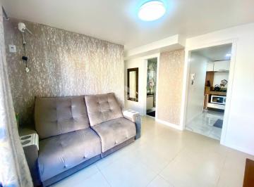 Apartamento · 47m² · 2 Quartos · 1 Vaga · Apartamento térreo de 2 dormitórios com 1 vaga coberta em Canoas.