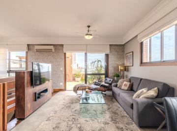 Apartamento · 220m² · 3 Quartos · 3 Vagas · Cobertura Exclusiva com Vista Panorâmica no Bairro Higienopolis em Porto Alegre