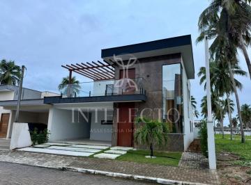 Casa · 215m² · 5 Quartos · 2 Vagas · Casa à venda no Condomínio Cajupiranga, Parnamirim/RN - 5 quartos, sendo 3 suite