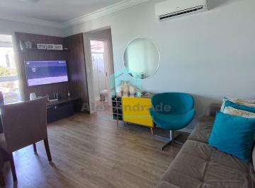 Apartamento · 74m² · 2 Quartos · 1 Vaga · Apartamento à Venda em Barreiros, São José – 2 Quartos, 74m²