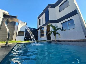 Foto 01 · Vargem Pequena/Don José - Casa contemporânea duplex à venda com 4 suítes, 212 m², 4 vagas e piscina