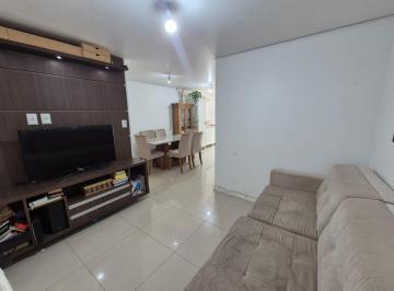 Casa · 98m² · 2 Quartos · 2 Vagas · 
                                Sobrado com 2 suites - 2 vagas de garagem coberta - pátio amplo com