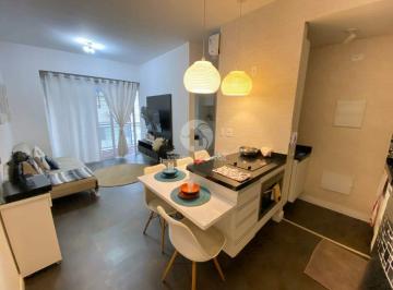 Apartamento · 44m² · 1 Quarto · 1 Vaga · Apartamento 01 Dormitório a venda com vista mar lateral no bairro Pompeia