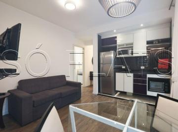 Apartamento · 41m² · 1 Quarto · 1 Vaga · Estanconfor Vila Olímpia | Flat 41m² com serviços e alta demanda