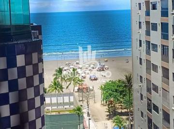 Apartamento · 130m² · 3 Quartos · 2 Vagas · Apartamento Frente ao Mar em Canto do Forte – 3 Dormitórios, 2 Suítes, 2 Vagas