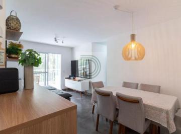 Apartamento · 82m² · 3 Quartos · 1 Vaga · Apartamento - Jd. das Vertentes | 3 dormitórios (1 suíte) com varanda gourmet e lazer completo
