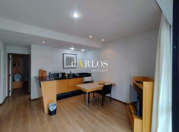 Apartamento · 48m² · 1 Quarto · 1 Vaga · Flat mobiliado na Savassi com serviços e área de lazer completa!