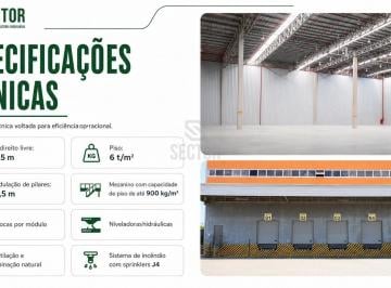 Comercial · 5402m² · Galpão para Locação • 5.402,80 m² • Campina Grande do Sul - PR