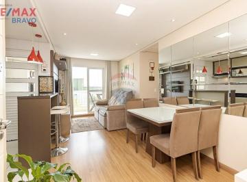 Apartamento · 68m² · 2 Quartos · 1 Vaga · Apartamento no Tom Jobim com 02 quartos, sendo 01 suíte, no Bairro Uberaba em Curitiba-PR