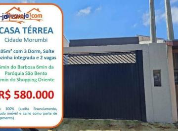 2587e65b1247fe3809518e2f8f4bda3b8fc3e416 · Casa com 3 dormitórios à venda, 105 m² por R$ 580.000 - Cidade Morumbi - São José dos Campos/SP