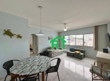 Sala · Apartamento com 1 quarto, 1 vaga à venda em Jardim Astúrias, Guarujá