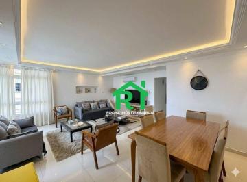 feebf694c246067b7f38d41c5ddc1b40f4fe52ac · Apartamento frente mar com 4 quartos (1 suíte), 2 vagas à venda em Pitangueiras, Guarujá
