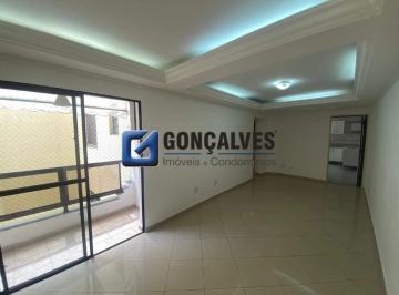 Sala dois ambientes · Apartamento para Aluguel em Santa Maria, São Caetano do Sul – 90 m², 2 banheiros, 1 vaga