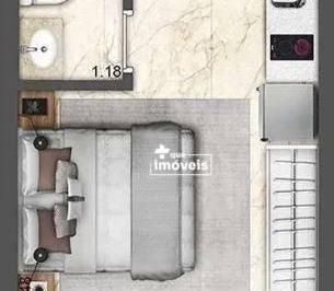 b09d6c7bd000b9590f43e57ebabbbc229b0230b7 · Apartamento com 1 dormitório à venda, 23 m² por R$ 350.000,00 - Butantã - São Paulo/SP