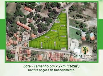 Terreno · 162m² · Lotes com parcelas de 98x R$598,52- Loteamento Saint Tropez-Eusébio -Tapuio