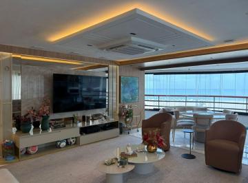 Apartamento · 225m² · 4 Quartos · 3 Vagas · Apartamento de Alto Padrão a 50m da Praia – Sofisticação, Conforto e Vista para o Mar