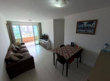 Apartamento · 80m² · 3 Quartos · 2 Vagas · Apto Vista MAR - 80m2 - 3 Quartos - Próximo Beira Mar - Mobiliado - Lazer Completo - Andar Alto
