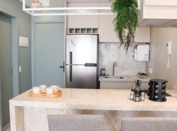Apartamento · 40m² · 1 Quarto · 1 Vaga · Apto Projetado e Mobiliado Luxo - Beach Class Meireles - 40m2 - Porteira Fechada - Andar Alto - Rent