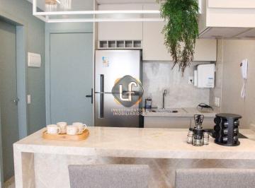 Apartamento · 40m² · 1 Quarto · 1 Vaga · Apto Projetado e Mobiliado Luxo - Beach Class Meireles - 40m2 - Porteira Fechada - Andar Alto - Rent