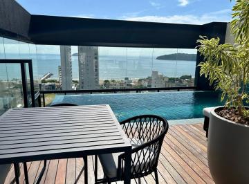 Apartamento de 2 quartos, Balneário Piçarras · Apartameento novo, semi mobiliado, sacada com churrasqueira a carvão