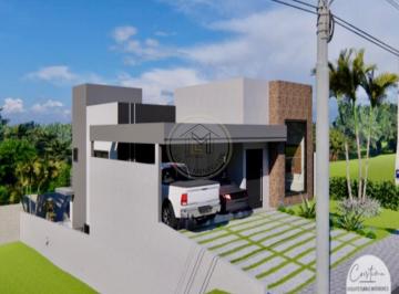Foto 01 · Casa em construção 3 suítes 198m² com projeto aprovado, Condomínio Gran Ville São Venâncio Jardim Pr