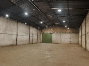 Vista fundos · Galpão 432 m² versátil – Pé direito alto – Energia própria – Anel Rodoviário (BH