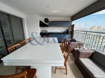 Varanda Gourmet · Apartamento de 3 quartos com 3 suítes na Mooca, São Paulo-SP: 129m², 4 banheiros e 2 vagas de garage