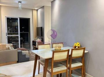 Apartamento · 68m² · 3 Quartos · 2 Vagas · Apartamento à Venda no Condomínio Villagio Santorini – Vila São Francisco, Suzano/SP