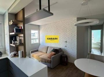 Apartamento · 60m² · 2 Quartos · 2 Vagas · Apartamento mobiliado com 2 quartos com suíte, 60 m², Jardim do Mar – São Bernardo do Campo (Financi