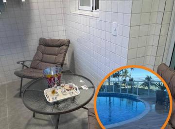 Apartamento de 3 quartos, Mongaguá · APARTAMENTO VISTA MAR 2 DORMITORIOS 1 SUITE PARCELAMENTO DIRETO MONGAGUA