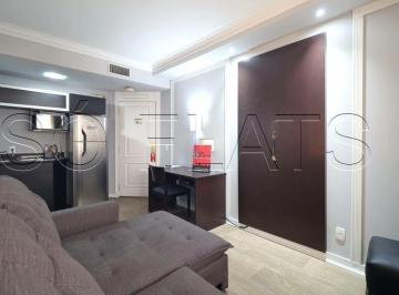 Apartamento · 30m² · 1 Quarto · 1 Vaga · The World, flat disponível para locação contendo 30m², 01 dormitório e 01 vaga de garagem.
