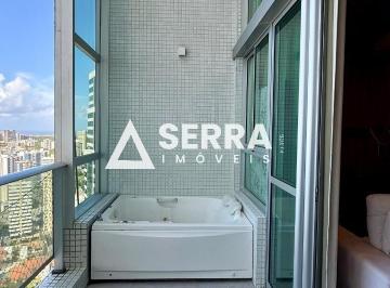 Foto 01 · Caminho das Árvores | Duplex 77 m² | 1 suíte | Vista livre + vista mar | 2 vagas | Porteira fechada 